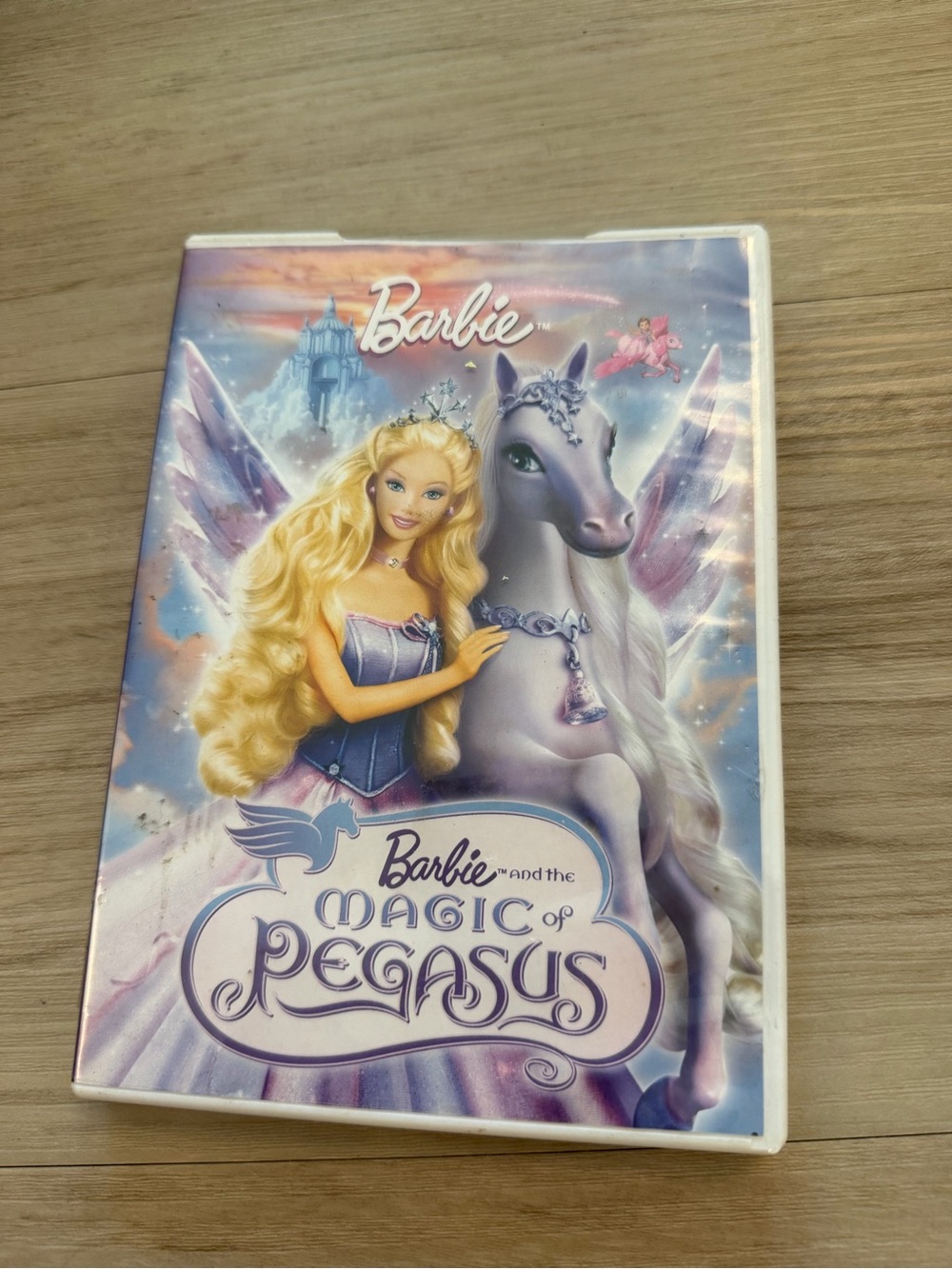 Barbie The Magic of Pegasus DVD - Pink & Lavender Cover